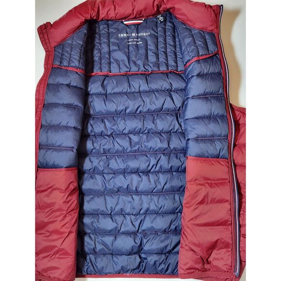 Tommy Hilfiger Lightweight Insulated Vest Men's size XL Red - Picture 6 of 8